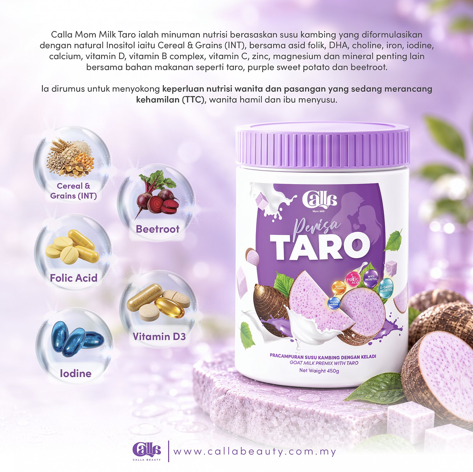 Calla Mom Milk Taro
